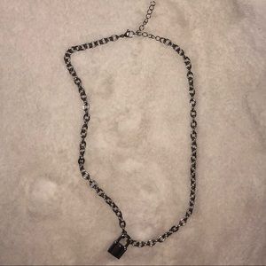 Brandy melville lock necklace